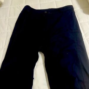 Navy blue Bermuda shorts